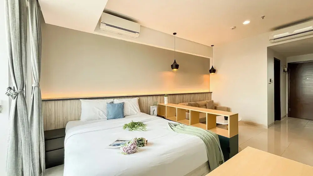 Spacious Studio Apartment West Vista Near Rawa Buaya Station