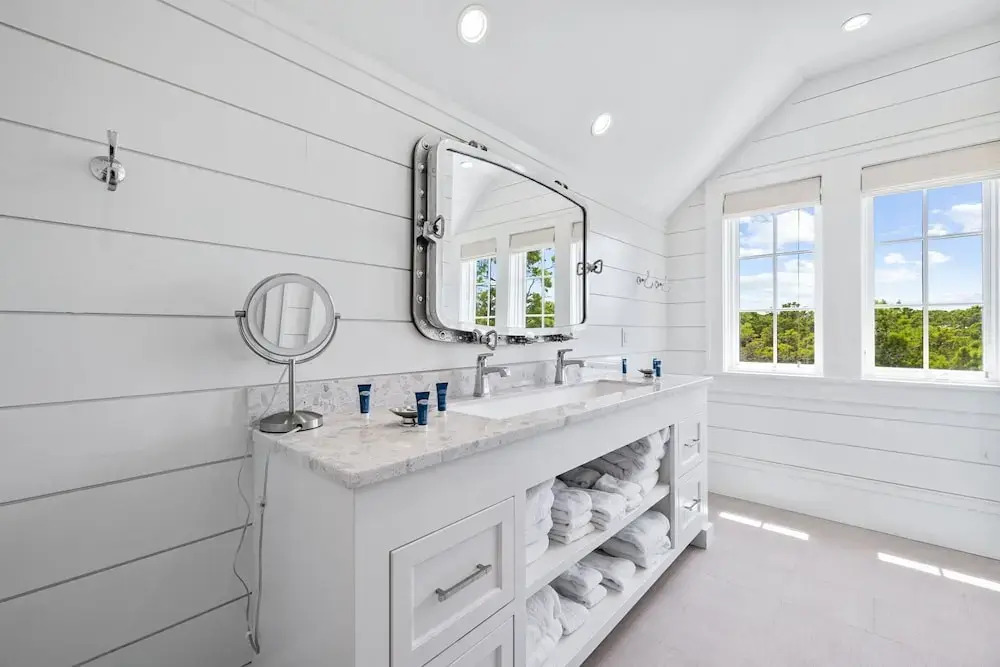 "Stress Free" Golf Cart Pool Exquisite, 6 bedroom, new construction home WaterColor 6 Home by RedAwning