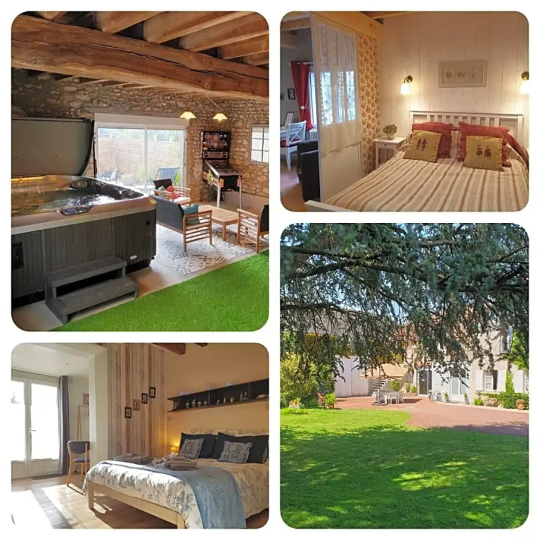 Le Grand Cèdre Spa et sauna intérieur piscine