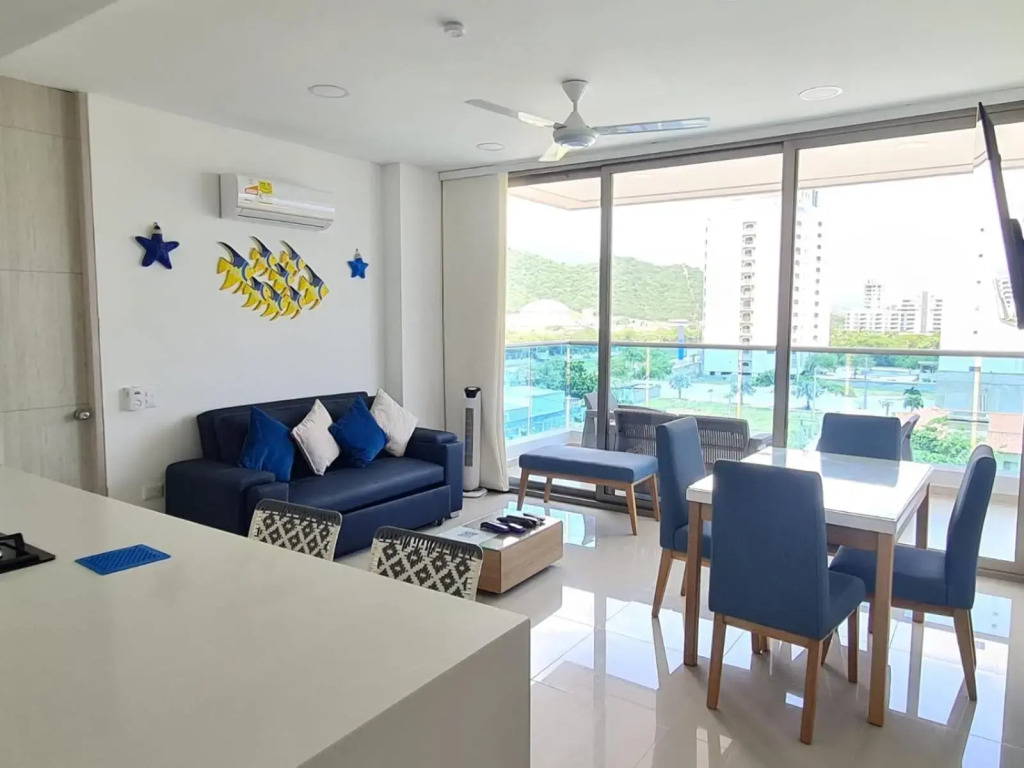 Apartamento en Samaria Club de Playa Privada Salida Directa al Mar en Pozos Colorados cerca a Zazue, Estelar, Playa Bello Horizonte, Cabo Tortuga #1