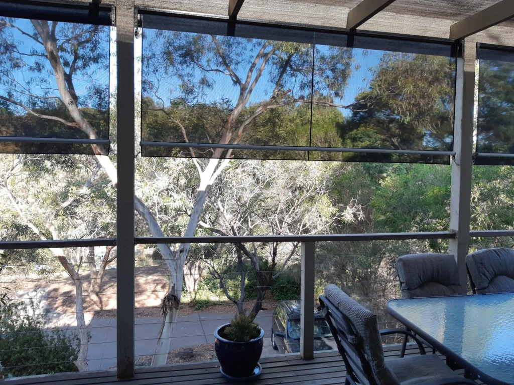 Elevated holiday house in bush setting overlooking wetlands