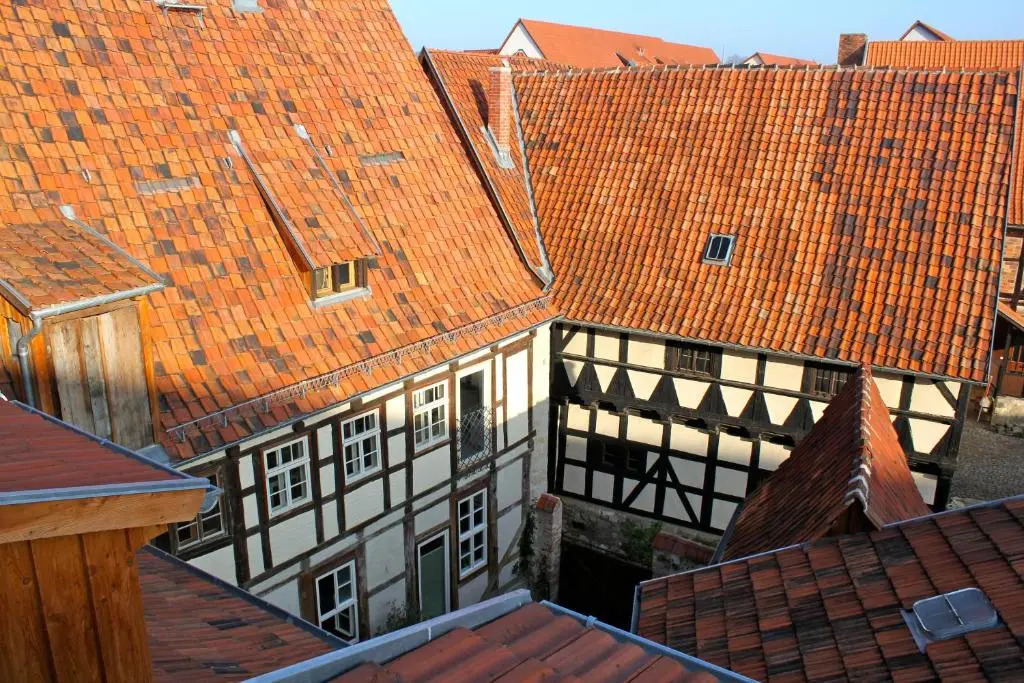 himmlischer Hof - Juwel von 1477 mit P, romantischer Innenhof, Kamin, Öko, Denkmal