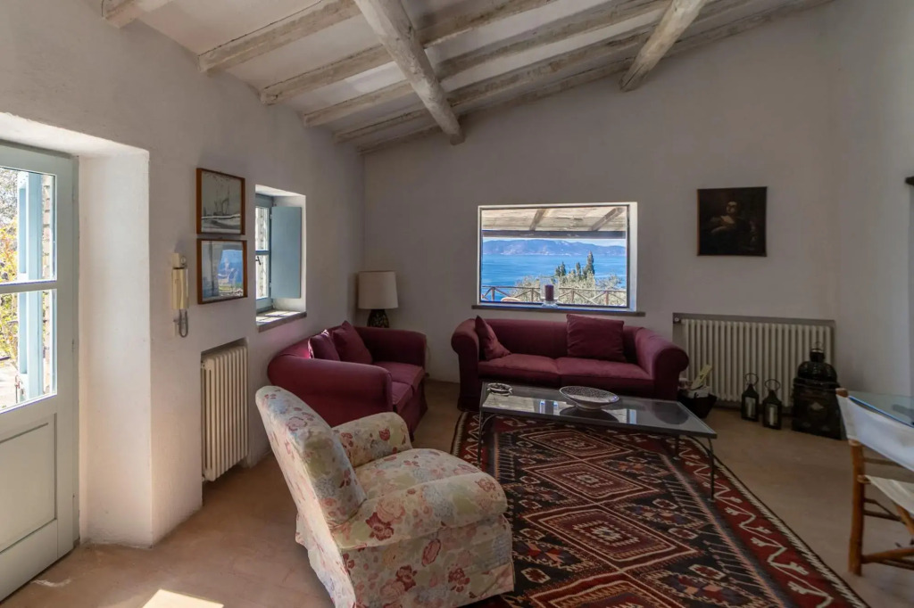 Rustic and bright villa with private pool overlooking the sea.-VillaOlivastri