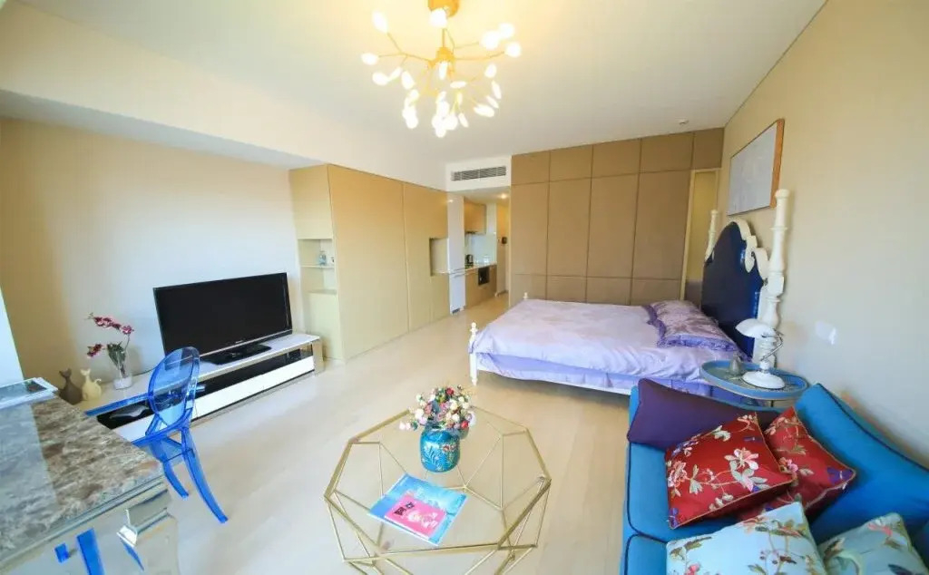 Qingdao Lejiaxuan Yuexi Apartment Hongkong Central Rd The MIXC Branch
