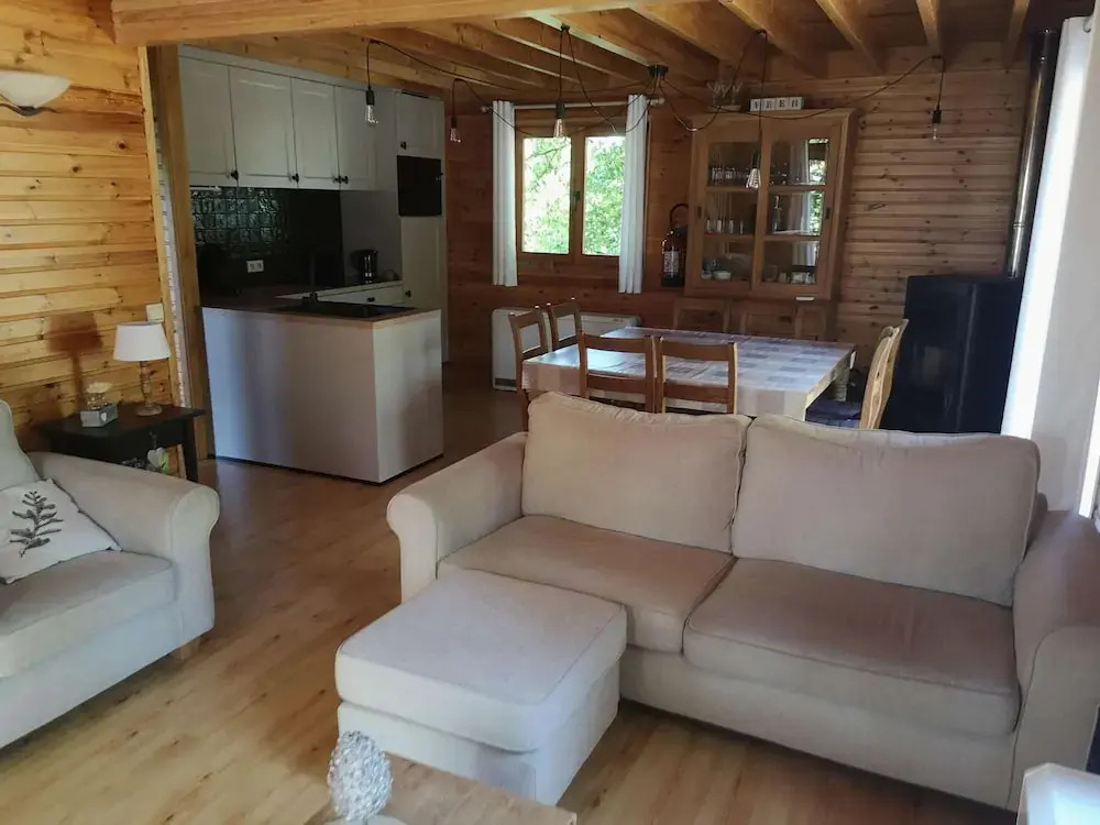 Chalet in Biron With Sauna and Nature Views
