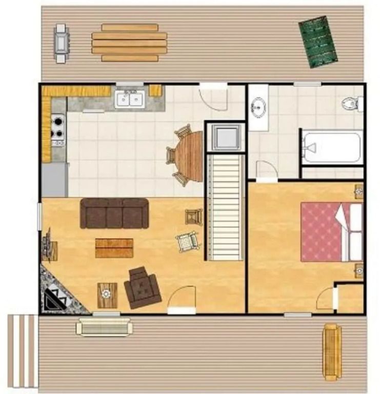 46 Bear Necessites - 2 Br Cabin