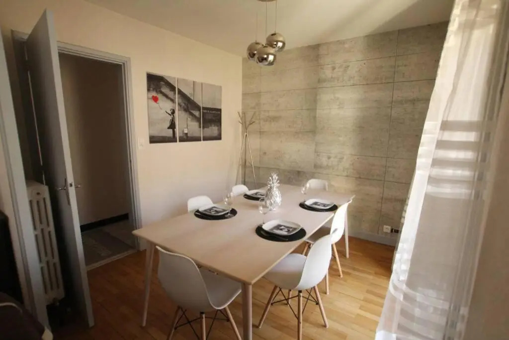 Grand F3 cosy centre Clermont-Ferrand avec garage