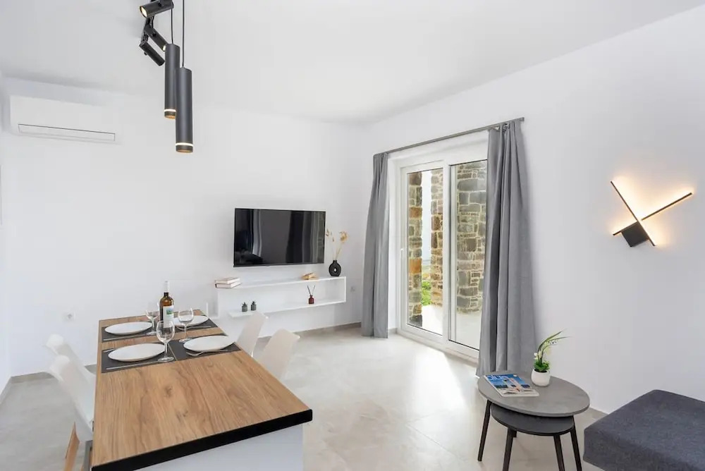 Naxos Cube Villa Panoramic View Maisonette