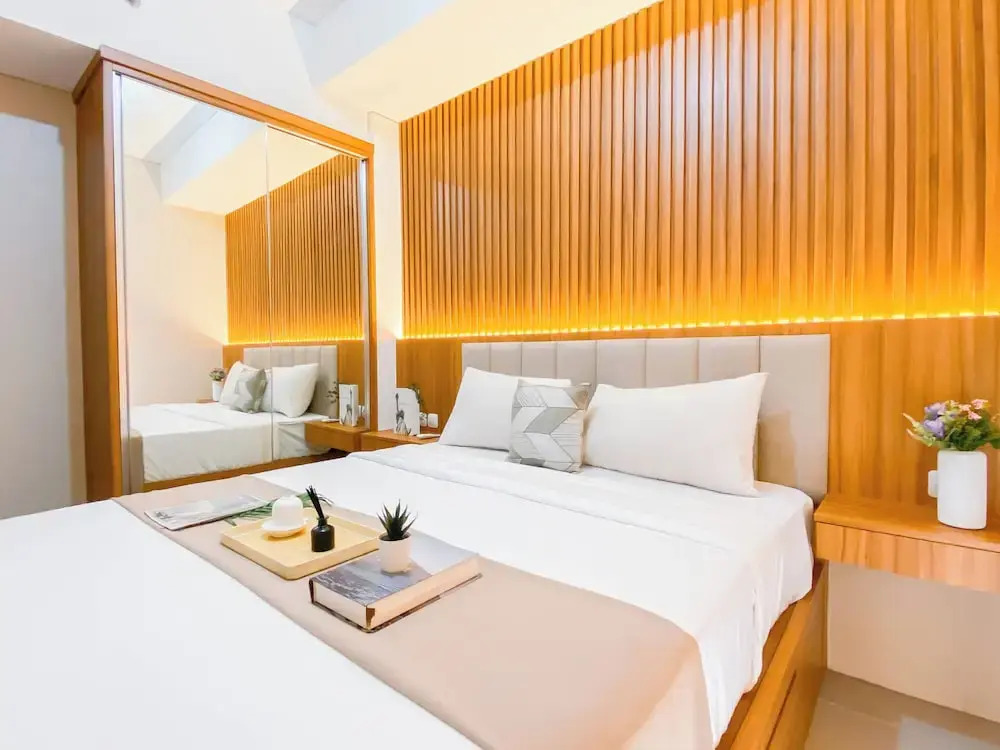 Simple 2Br With Extra Room Transpark Juanda Bekasi Timur Apartment