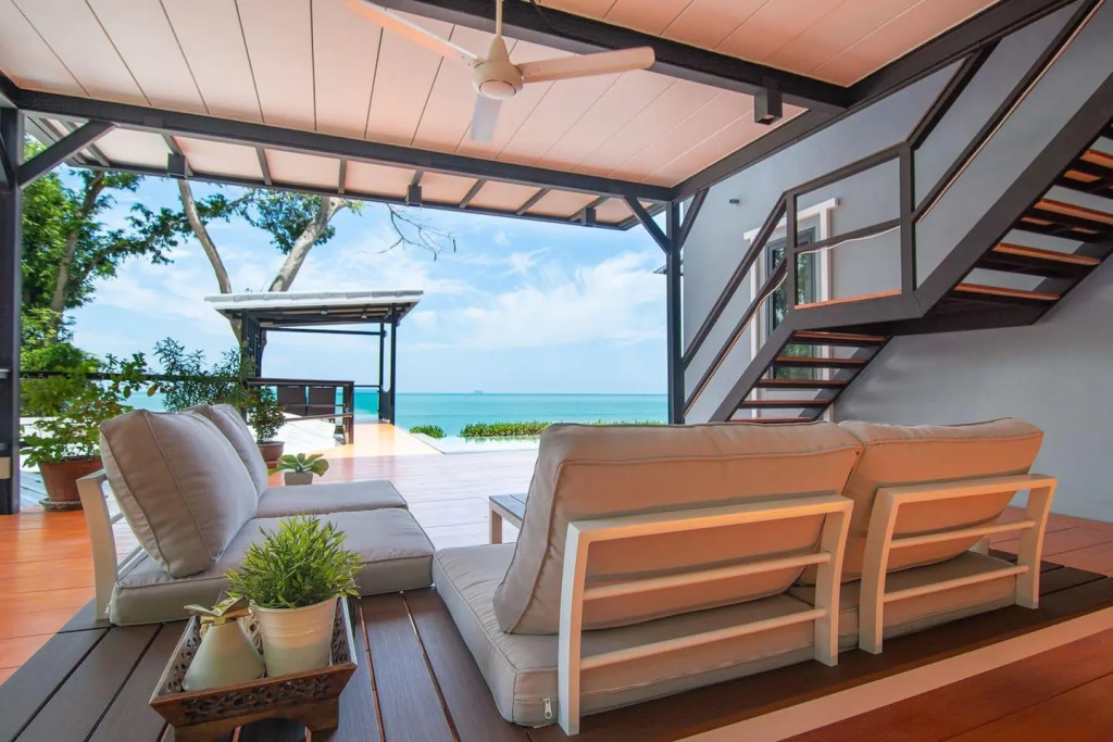 Koh Sirey Beachfront Pool Villa - 2 Bedrooms House