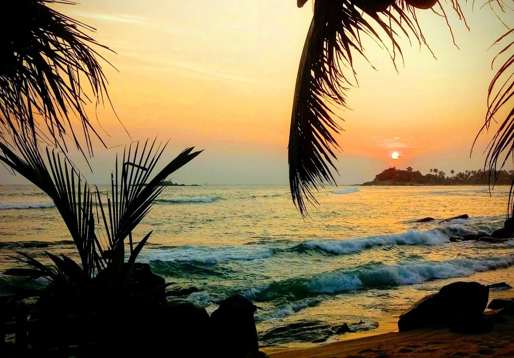 Happy beach resort