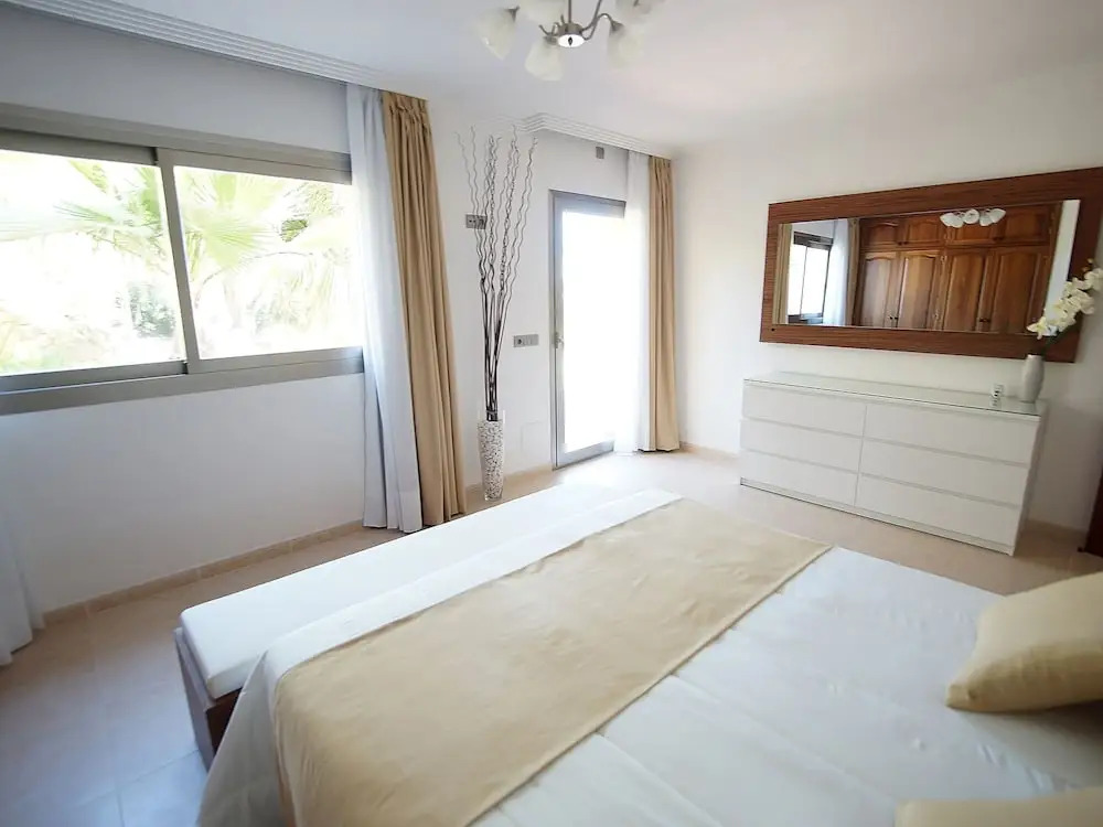 Spacious modern villa, with beautiful waterfall in Talamanca near Ibiza town!