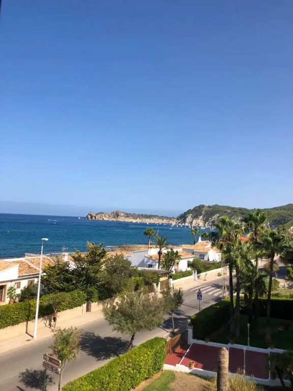 Apartment With 2 Bedrooms in Jávea, With Wonderful sea View, Shared Pool and Furnished Balcony Near the Beach