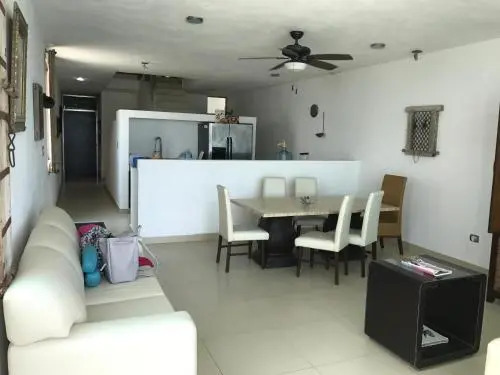 Beachfront Villa Solarium Garden House 1