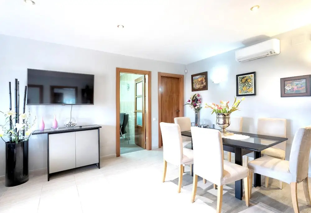 Apartment With 2 Bedrooms in Vidreres, With Wonderful Mountain View, Furnished Terrace and Wifi Near the Beach