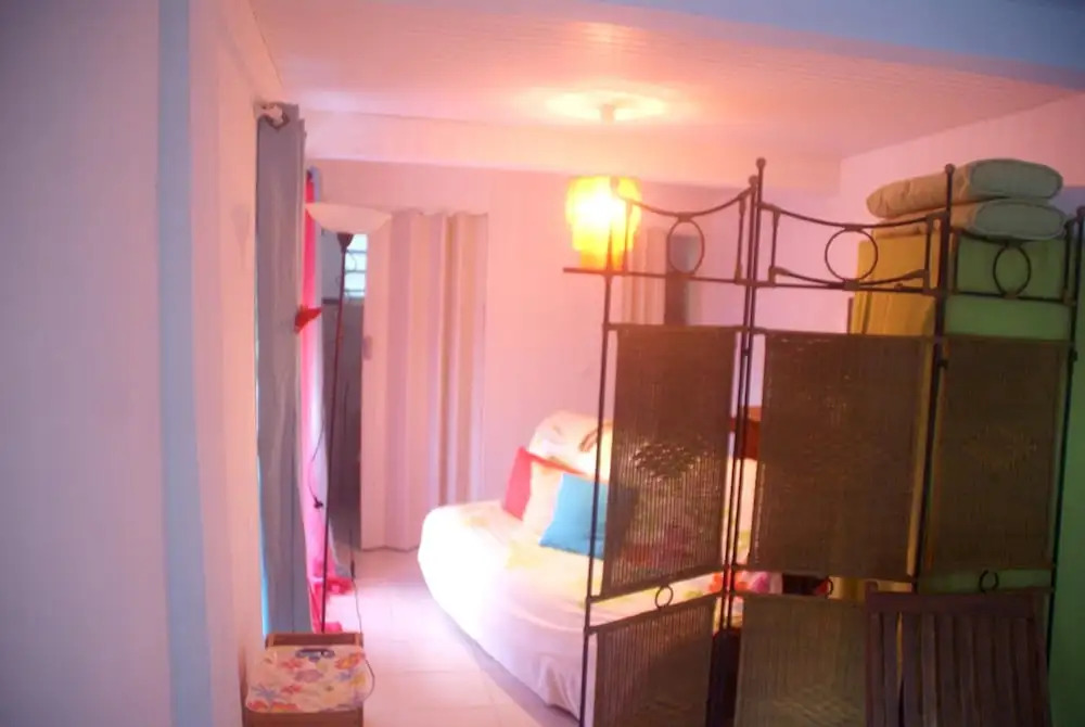Studio in Fort de France With Wonderful sea View, Furnished Terrace and Wifi Near the Beach