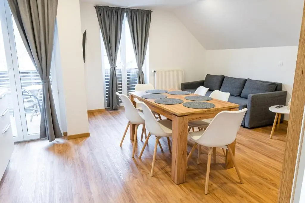 Apartments Skok with rafting and free parking