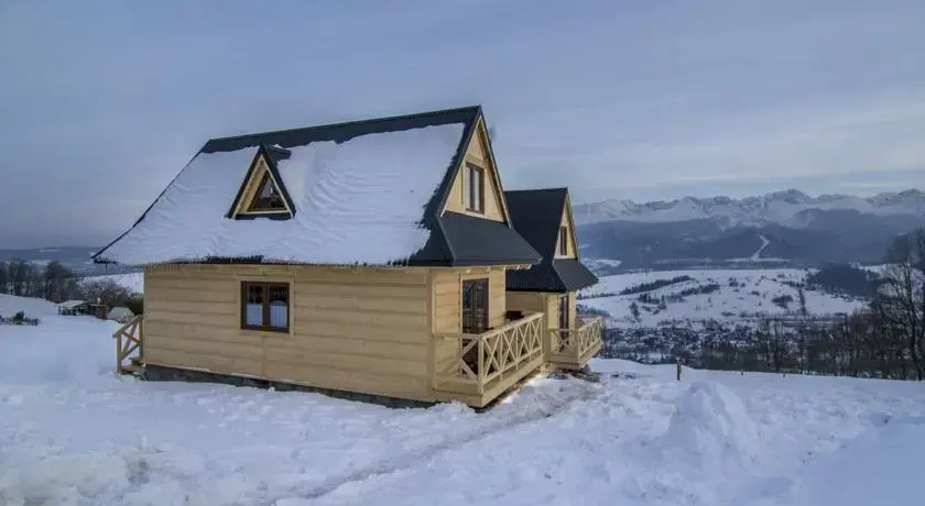 Domki Widokowe Wooden Luxury Chalet with Private Jacuzzi
