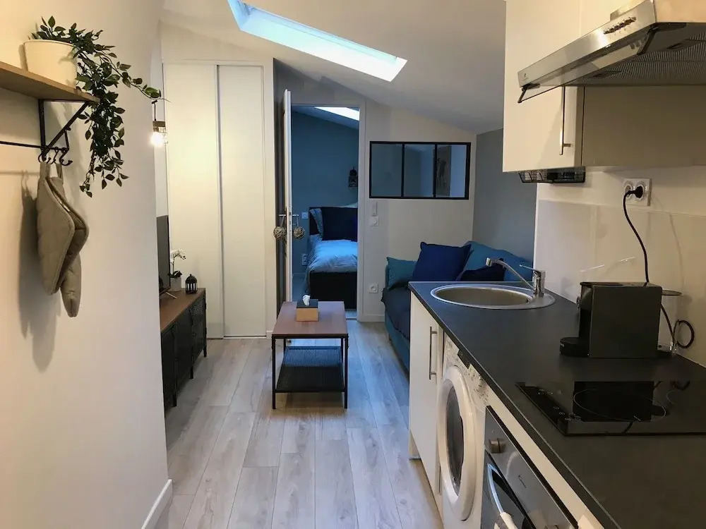 Charmant 2 pièces, atelier cosy au cœur de Dijon