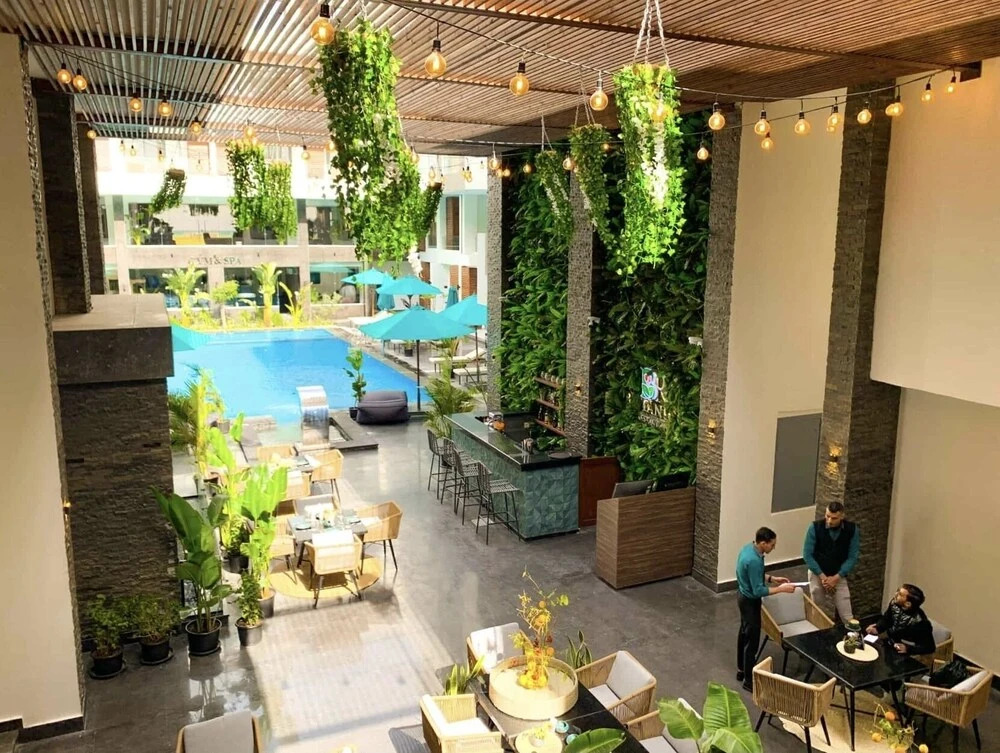 Bed/breakfast The 95m Penthouse Boutiqu spa Resort