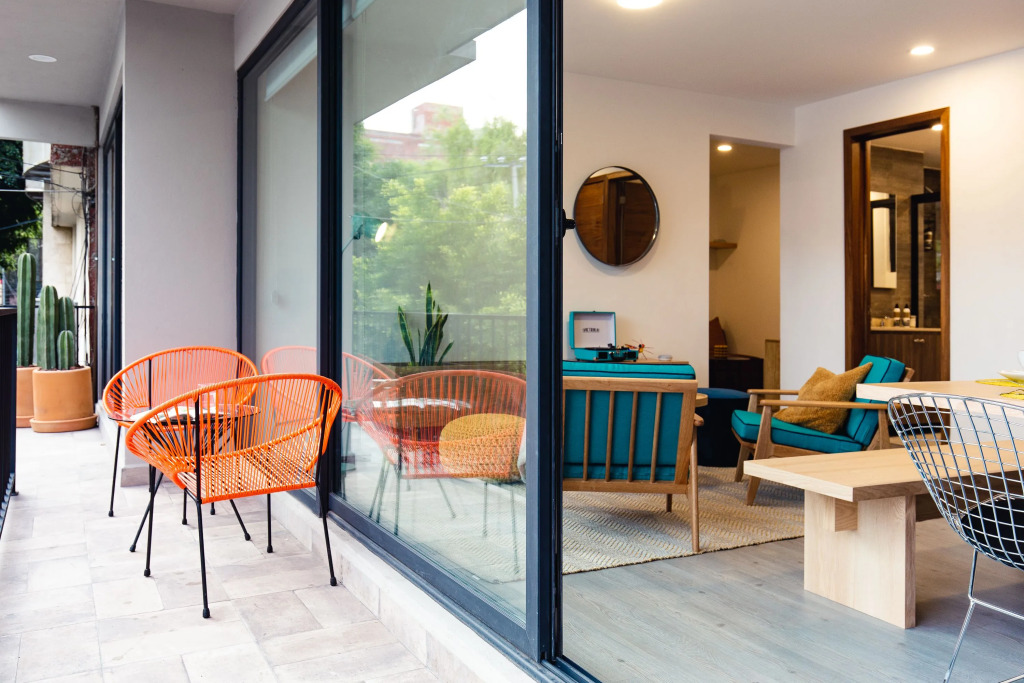 Casai Colorful and Artsy 3BR 2BA Apt in Roma Norte