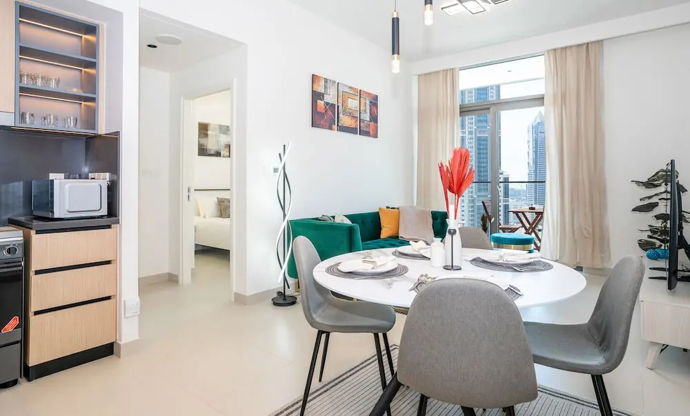 HomesGetaway-Elegant 1BR in Downtown Burj Crown