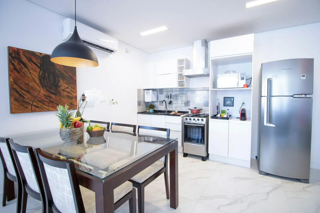 Loft Design, Amplo, Moderno Na Praça Pôr Do Sol Com Ar Condicionado
