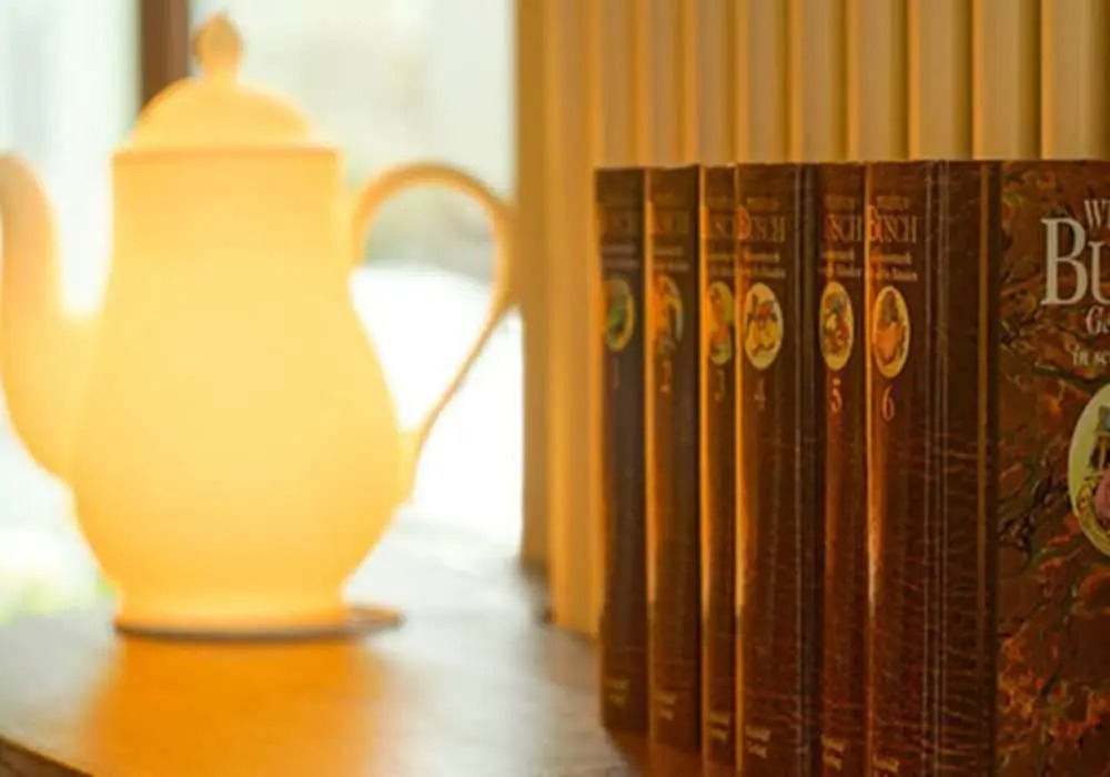 Hotel Bett und Buch