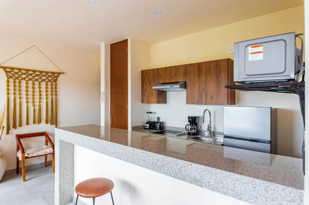 Penthouse Studio with Gym, Swimming-pool, Outdoor BBQ, Aldea Savia