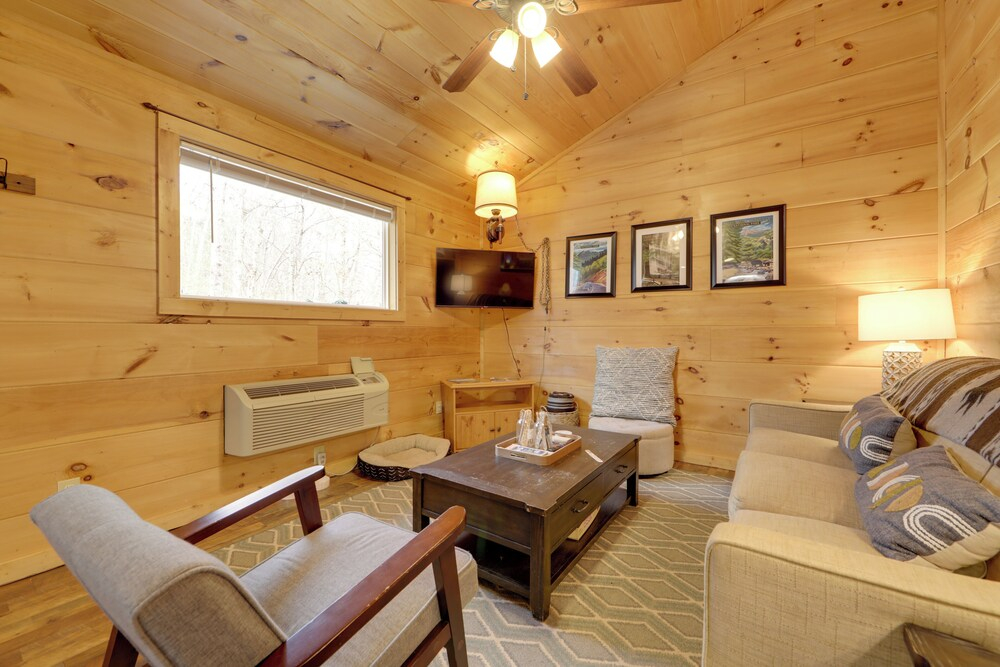 2 Units w/ Decks & Fire Pit: Cosby Getaway