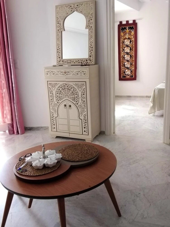 Apartment with One Bedroom in Hergla, with Wonderful Sea View, Shared Pool And Furnished Terrace