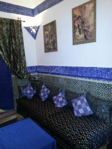 Riad Dar Kader chambre bleue