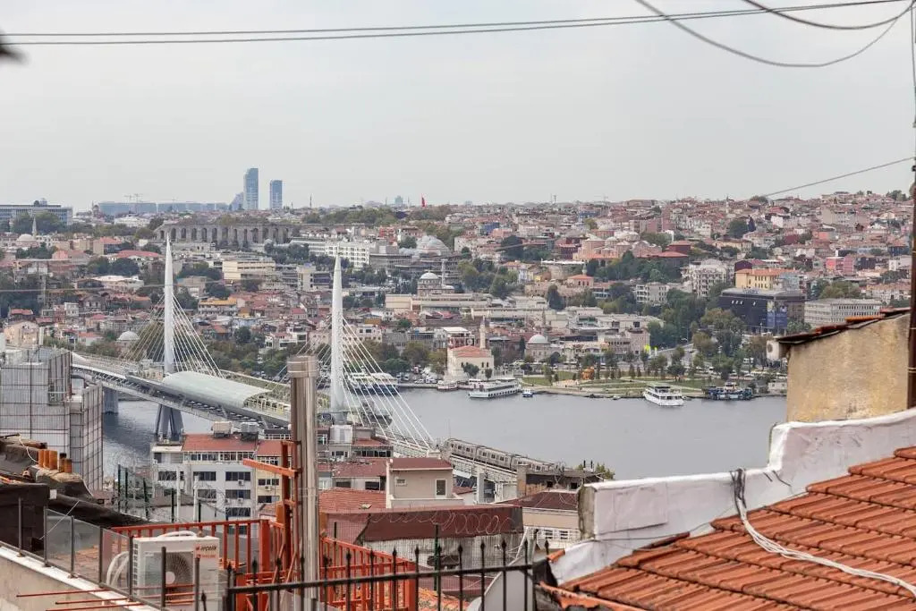 Renovated apartment at the heart of Istanbul with huge terrace