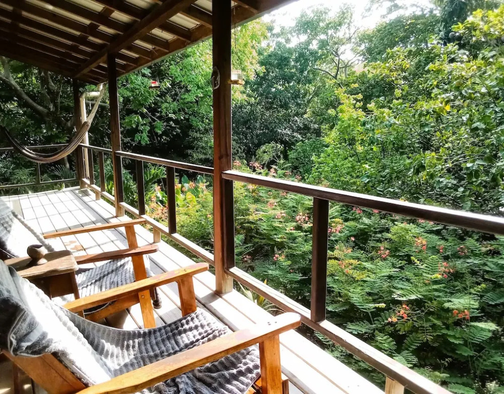 Treetop Cottage Escape in Tropical Garden Near San Ignacio