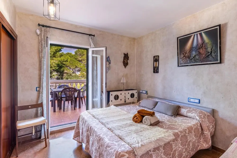 House With 3 Bedrooms in Llucmajor, With Wonderful sea View, Private Pool, Furnished Terrace Near the Beach