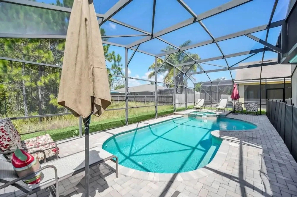 Near Disney Amazing 5 Bd Home - Private Pool