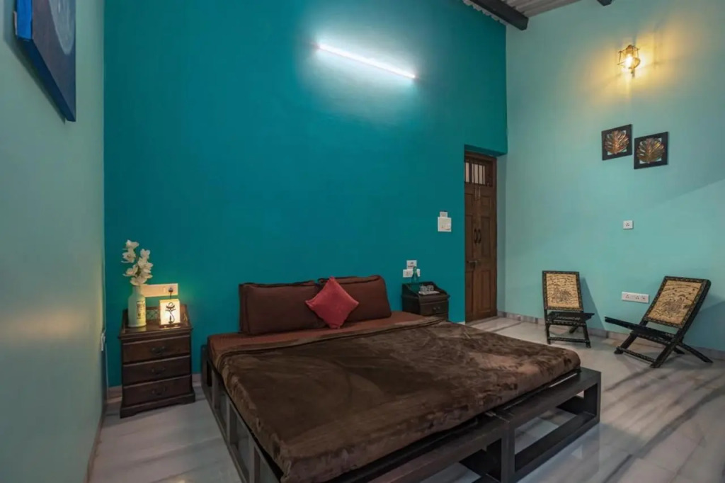 SaffronStays Ambaram - 3BR countryside villa with verandah, bonfire & riverside trails near Imagica & Pali Temple