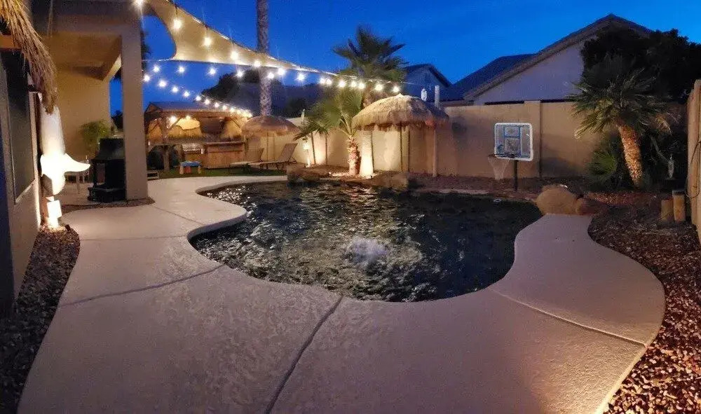 Tiki Time Perfect Pool Home in Chandler! Sleeps 8! by RedAwning