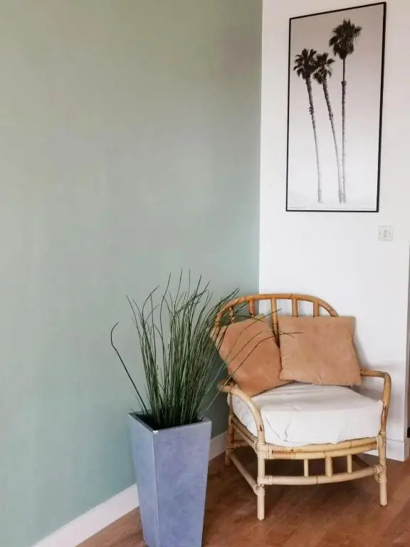 "Les Palmiers" Studio spacieux vue mer Terrasse & Parking