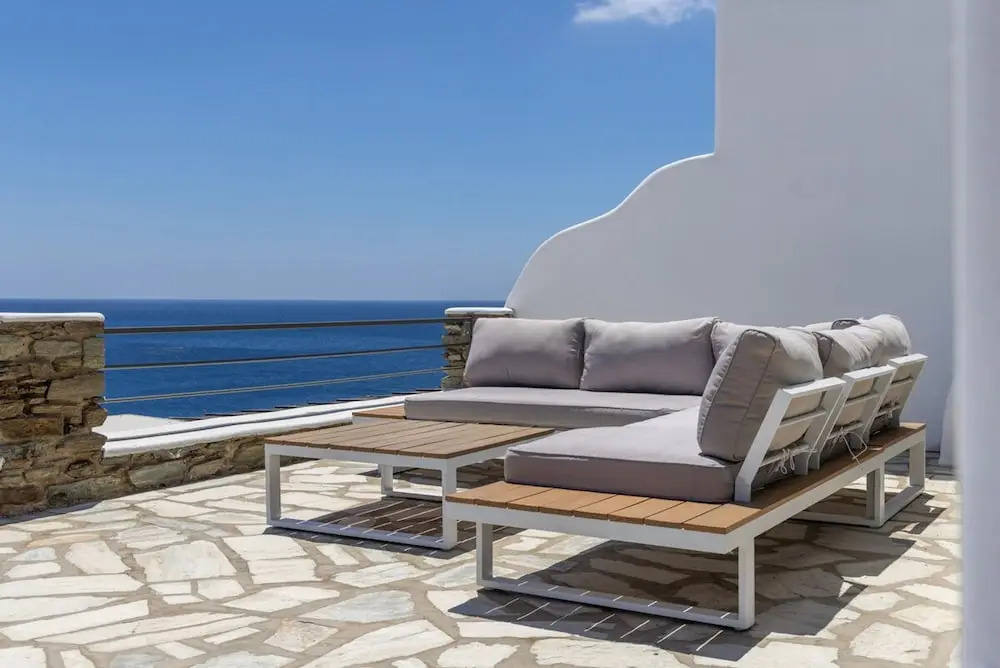 Aegean Whispers Sea Front Villa in Tinos