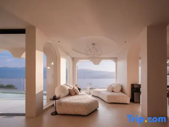 Lanyue Li | Xiangyun Cliff Secret Private Hot Spring • VILLA Frontline Seaview Secluded Hotel