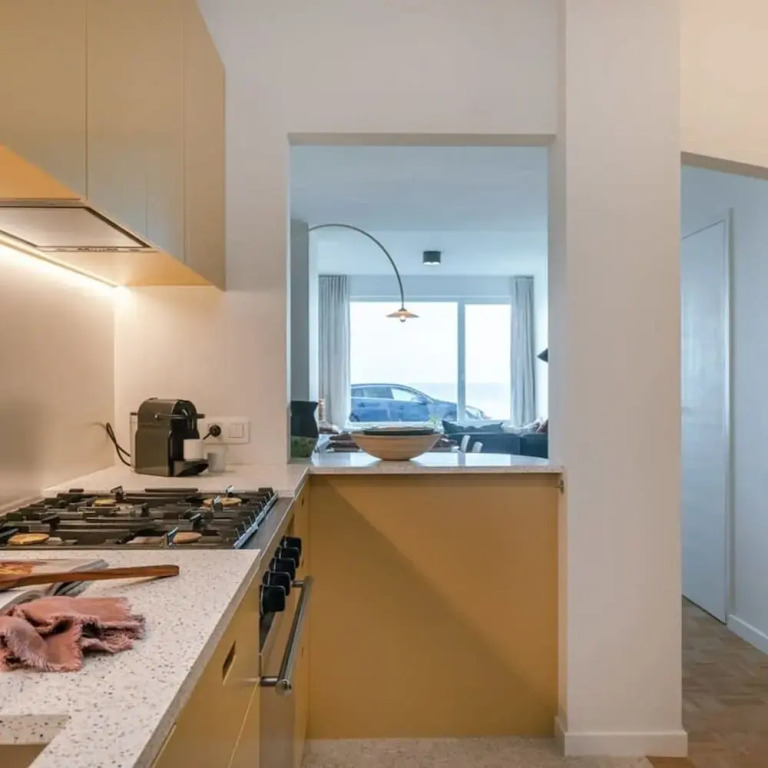 Apartment in Het Zoute with Sea Views