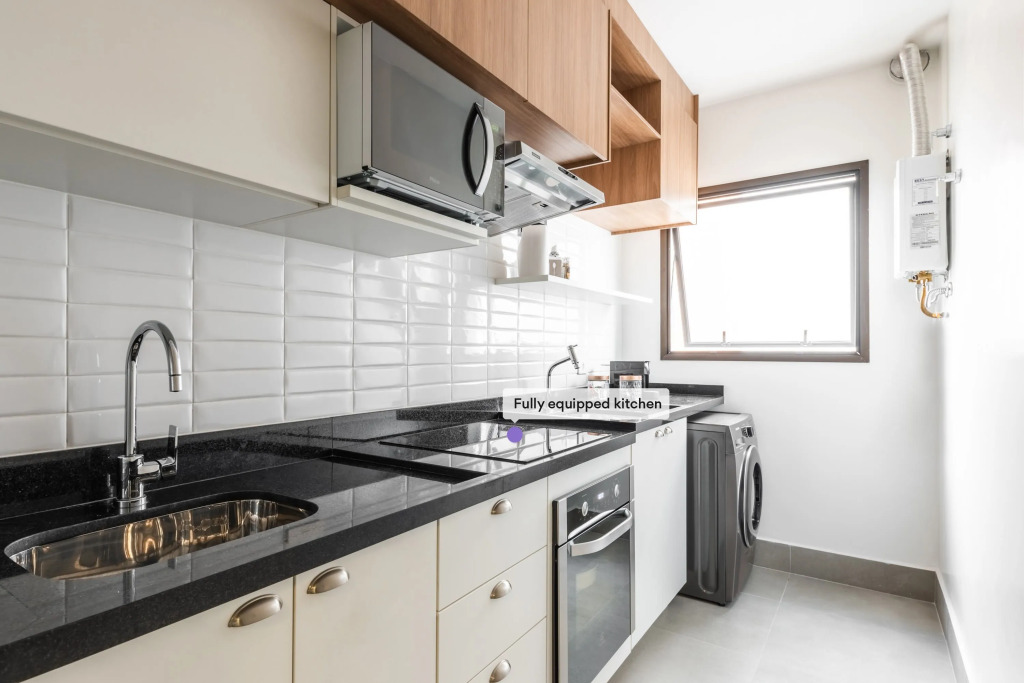 Apartamento moderno com garagem | Itaim Bibi