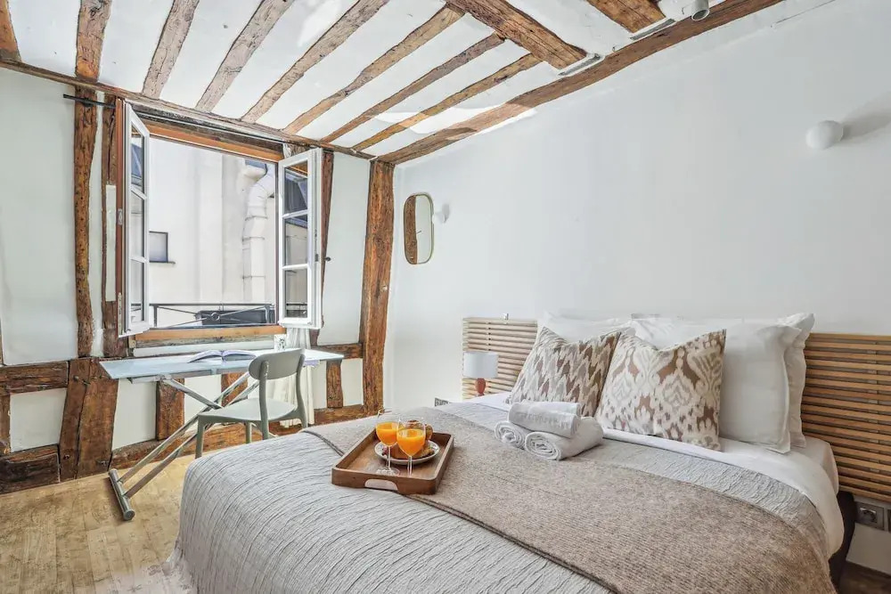 Stylish 1BR - Walkable to Opera & Louvre