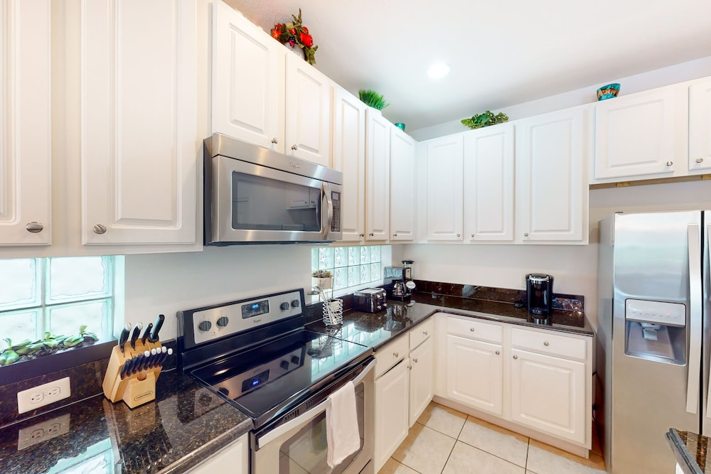 Gated-entry Townhome With Private Pool, Patio, Game Room, AC, & W/D