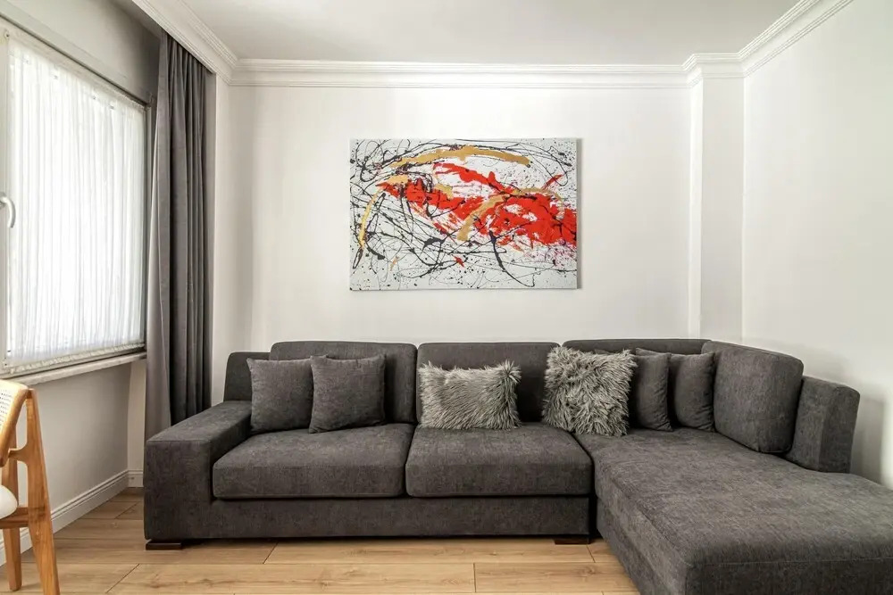 Colorful Flat Near Cevahir Mall and Sisli Metro