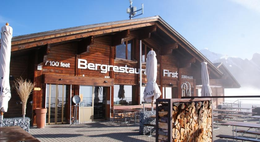 Berggasthaus First - Only Accessible by Cable Car