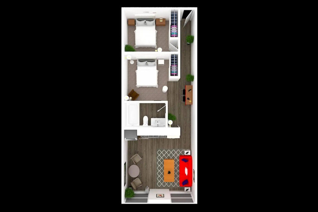 Downtown Denver Loft Style 2BR Apartment