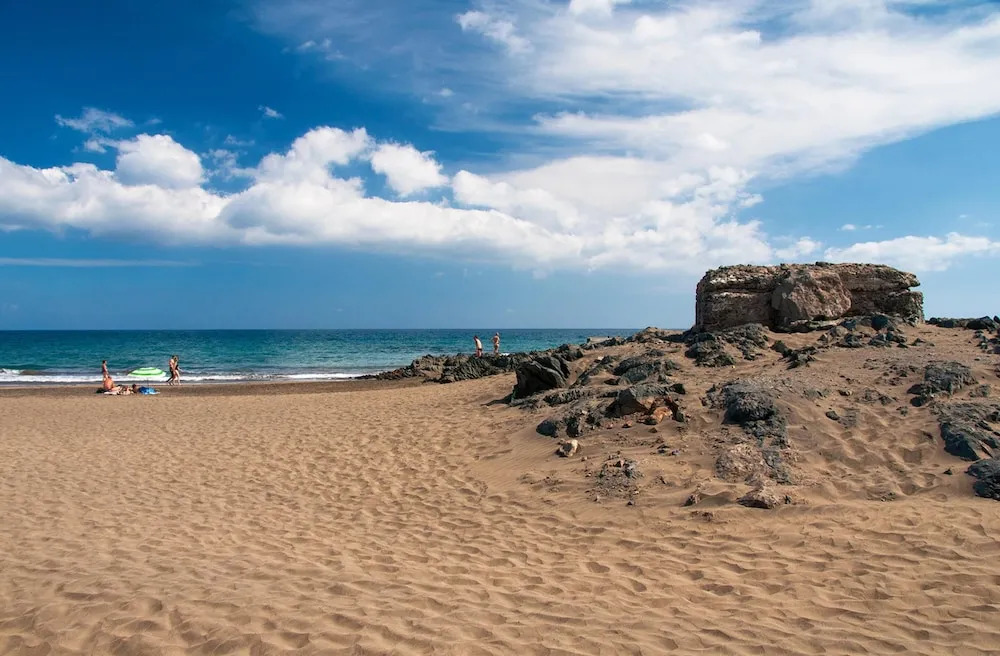 Beachfront Apartment Siesta 21 San Agustin Playa by VillaGranCanaria