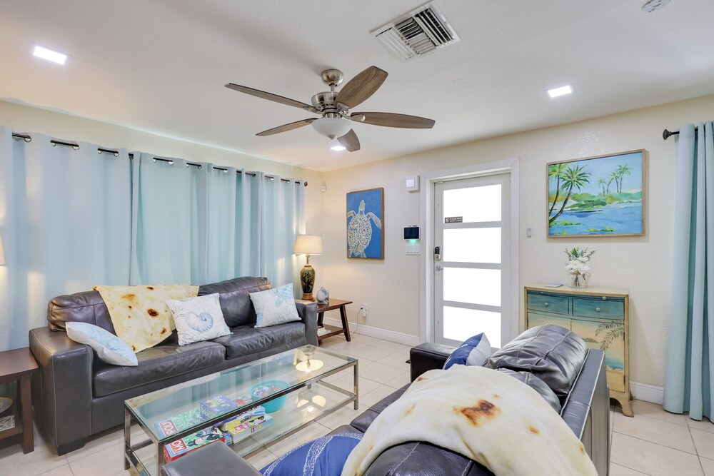 5 Mi to Beaches! Family Home in Fort Lauderdale